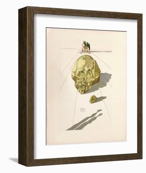 Divine Comedie, Enfer 23: Le SuppIIce Des Hypocrites-Salvador Dalí-Framed Collectable Print