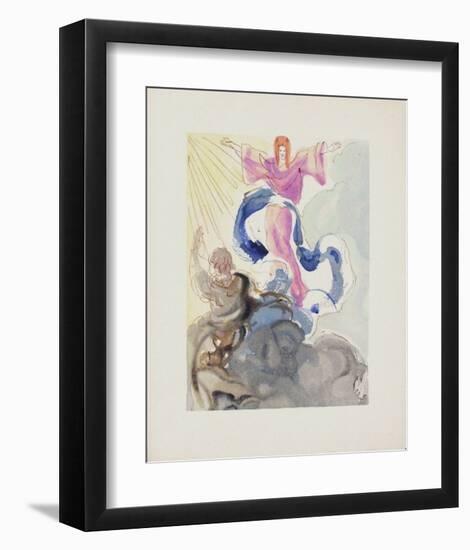 Divine Comedie, Paradis 03: Le Premier Ciel-Salvador Dalí-Framed Collectable Print