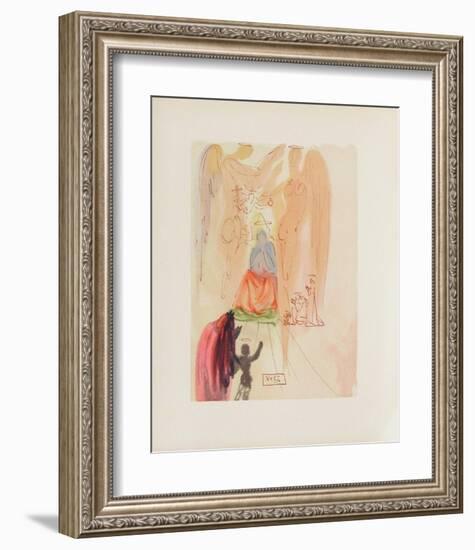 Divine Comedie, Paradis 23: Le triomphe du Christ-Salvador Dalí-Framed Premium Edition