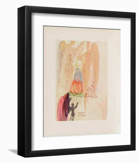 Divine Comedie, Paradis 23: Le triomphe du Christ-Salvador Dalí-Framed Premium Edition