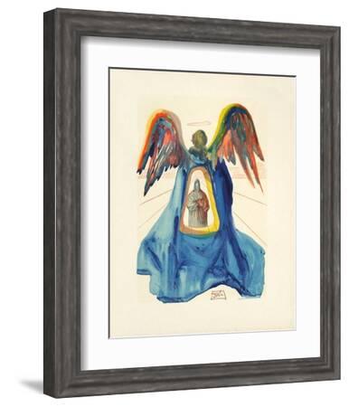 Divine Comedie, Purgatoire 33: Dante purifie-Salvador Dalí-Framed Premium Edition