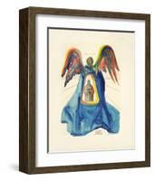 Divine Comedie, Purgatoire 33: Dante purifie-Salvador Dalí-Framed Premium Edition