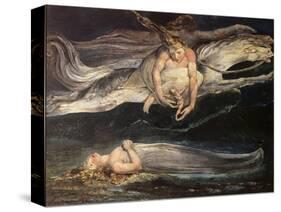 Divine Comedy: Pity-William Blake-Stretched Canvas