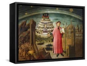 Divine Comedy-Dante Alighieri-Framed Stretched Canvas