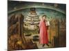 Divine Comedy-Dante Alighieri-Mounted Giclee Print