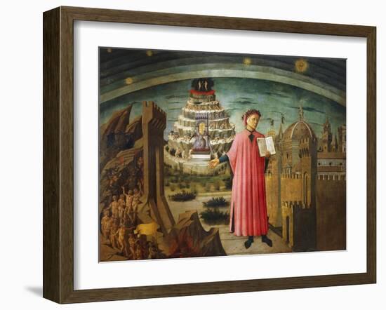 Divine Comedy-Dante Alighieri-Framed Giclee Print