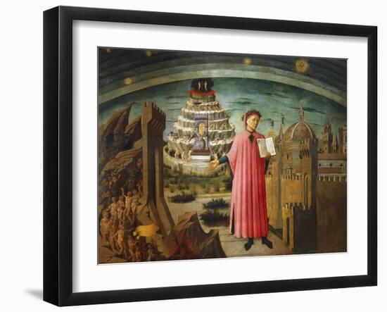 Divine Comedy-Dante Alighieri-Framed Giclee Print