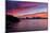 Divine Deep Sunset at Bay Bridge, San Francisco Bay Area-Vincent James-Mounted Photographic Print