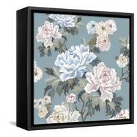 Divine Garden I-Eva Watts-Framed Stretched Canvas