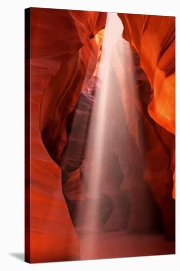 Divine Light Inside Antelope Canyon, Arizona-null-Stretched Canvas