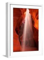 Divine Light Inside Antelope Canyon, Arizona-null-Framed Photographic Print