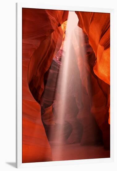 Divine Light Inside Antelope Canyon, Arizona-null-Framed Photographic Print