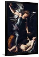 Divine Love Defeats Earthly Love-Giovanni Baglione-Framed Giclee Print