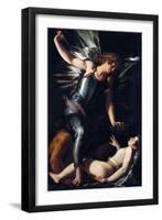 Divine Love Defeats Earthly Love-Giovanni Baglione-Framed Giclee Print