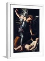 Divine Love Defeats Earthly Love-Giovanni Baglione-Framed Giclee Print