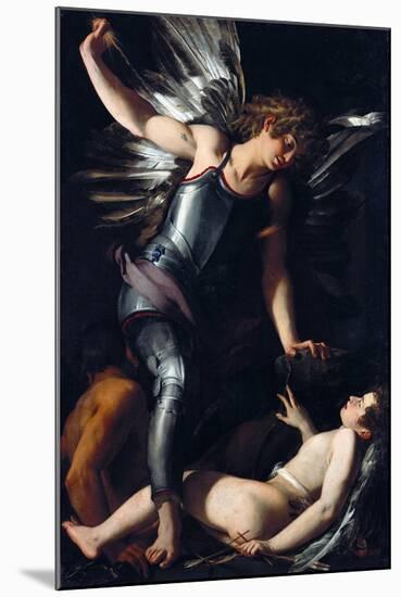 Divine Love Defeats Earthly Love-Giovanni Baglione-Mounted Giclee Print