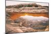 Divine Morning Star at Mesa Arch, Moab, Utah, Canyonlands-Vincent James-Mounted Photographic Print