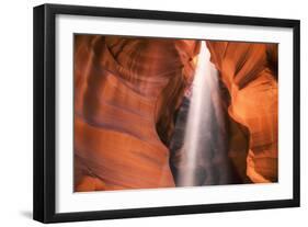 Divine Navajo Light, Upper Antelope Canyon, Page, Arizona-Vincent James-Framed Photographic Print