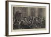 Divine Service for Shepherds and Herdsmen, a Study at the Berners Hall, Islington-Hubert von Herkomer-Framed Giclee Print