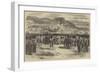 Divine Service on Sunday Morning in the Camp before Balaclava, Guards Division-null-Framed Giclee Print