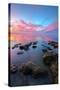 Divine Sunset Scene at San Pablo Bay-null-Stretched Canvas