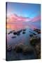 Divine Sunset Scene at San Pablo Bay-null-Stretched Canvas
