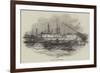 Diving at Blackwall-null-Framed Giclee Print