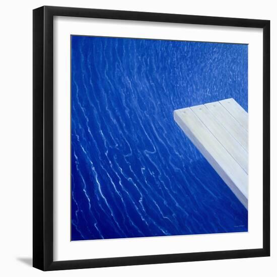 Diving Board, 2004-Lincoln Seligman-Framed Giclee Print