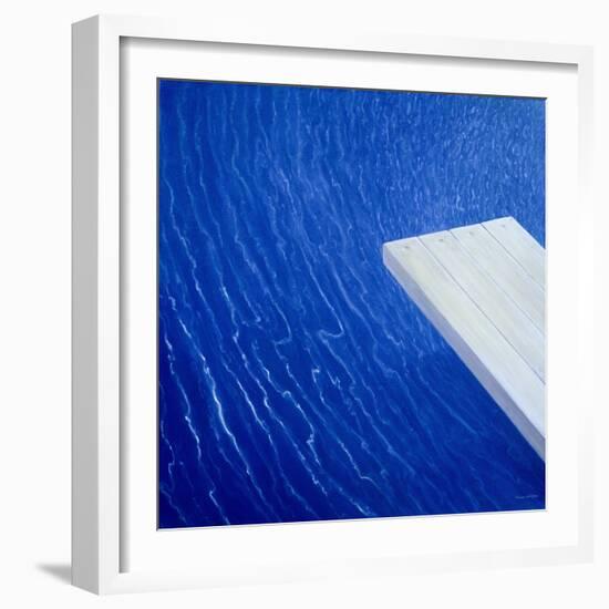 Diving Board, 2004-Lincoln Seligman-Framed Giclee Print