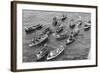 Diving Boys at Las Palmas, Gran Canaria, Canary Islands, Spain, 20th Century-null-Framed Giclee Print