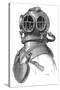 Diving Helmet with Weights Attached-null-Stretched Canvas