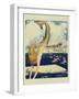 Diving Mermaid-null-Framed Art Print