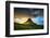 Diving Midnight Light, Summer Kirkjufell Iceland-Vincent James-Framed Photographic Print