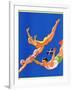 "Diving Women and Man,"August 1, 1932-John Newton Howitt-Framed Giclee Print