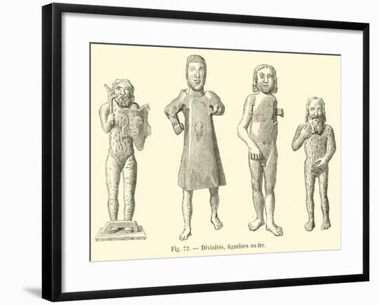 Divinites, Figurines En Fer-null-Framed Giclee Print