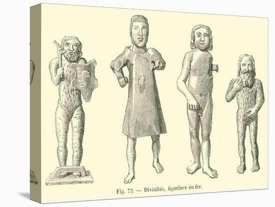 Divinites, Figurines En Fer-null-Stretched Canvas