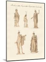 Divinities of the Greeks and Romans-null-Mounted Giclee Print