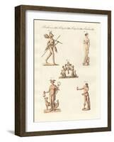 Divinities of the Greeks and Romans-null-Framed Giclee Print