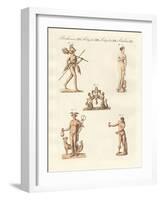 Divinities of the Greeks and Romans-null-Framed Giclee Print