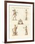 Divinities of the Greeks and Romans-null-Framed Giclee Print