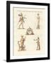 Divinities of the Greeks and Romans-null-Framed Giclee Print