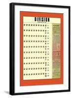 Division-null-Framed Art Print