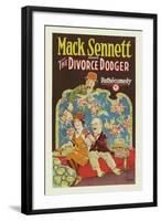 Divorce Dodger-Mack Sennett-Framed Art Print