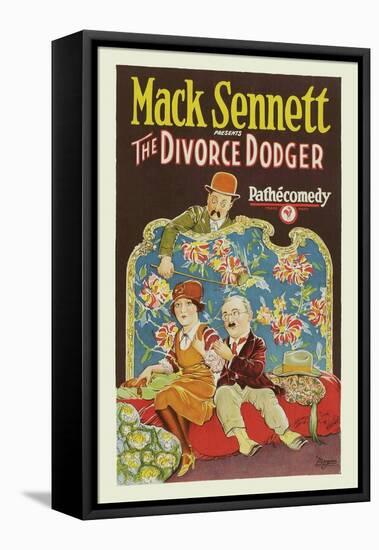 Divorce Dodger-Mack Sennett-Framed Stretched Canvas