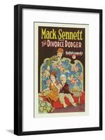 Divorce Dodger-Mack Sennett-Framed Art Print