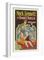 Divorce Dodger-Mack Sennett-Framed Art Print