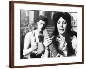 Divorce - Italian Style, Marcello Mastroianni, Daniela Rocca, 1961-null-Framed Photo