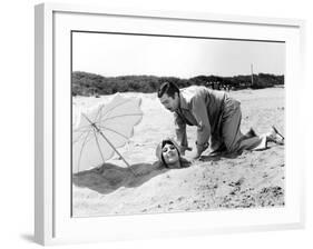 Divorce - Italian Style, Marcello Mastroianni, Daniela Rocca, 1961-null-Framed Photo