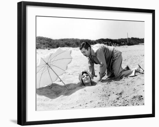 Divorce - Italian Style, Marcello Mastroianni, Daniela Rocca, 1961-null-Framed Photo