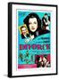 Divorce, US poster, Bruce Cabot, Kay Francis, 1945-null-Framed Art Print